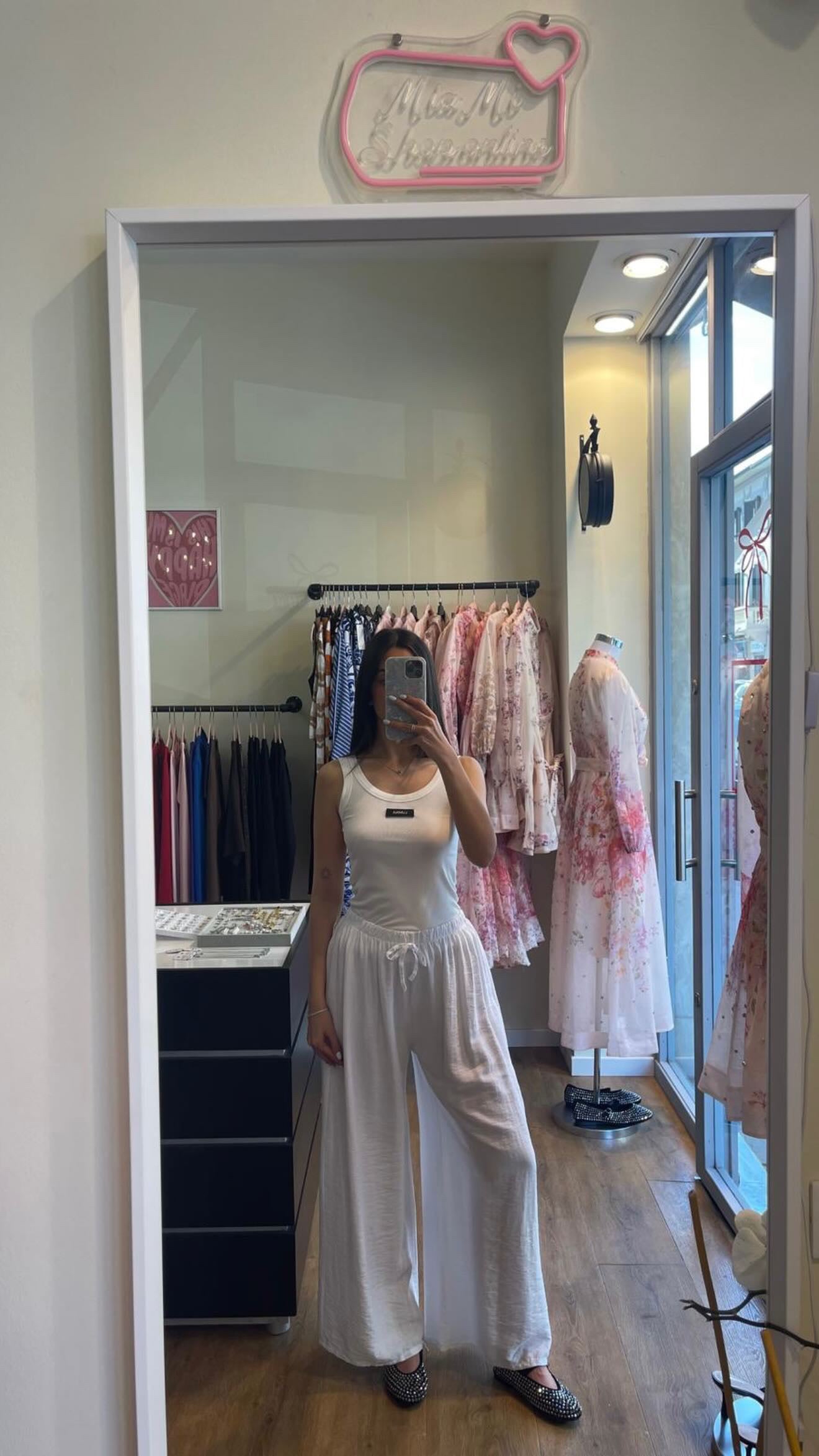 PANTALONI LINO