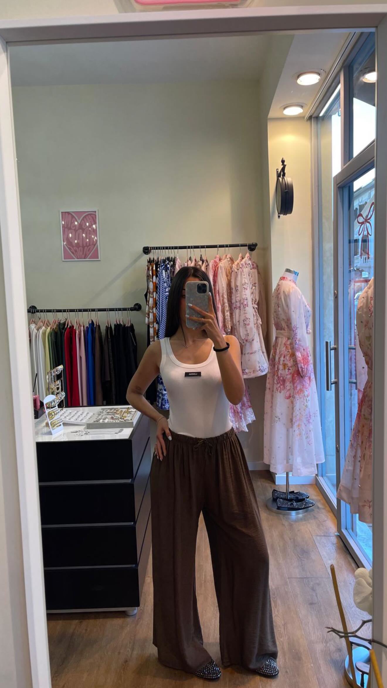 PANTALONI LINO